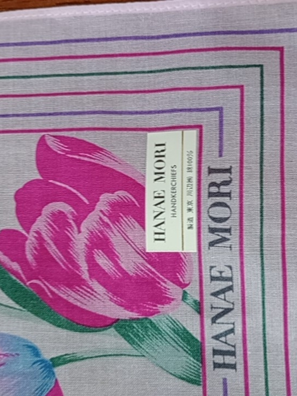 Hanae Mori Pink Floral Design